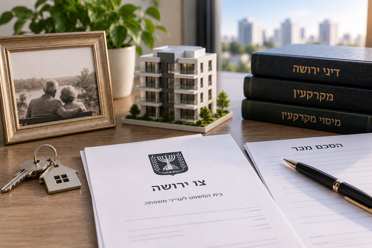 מכירת דירה שהתקבלה בירושה דורשת בדיקת זכויות, צו ירושה והיבטי מס. גלו מה חשוב לדעת ואילו בדיקות לבצע לפני שמוכרים את הנכס.
